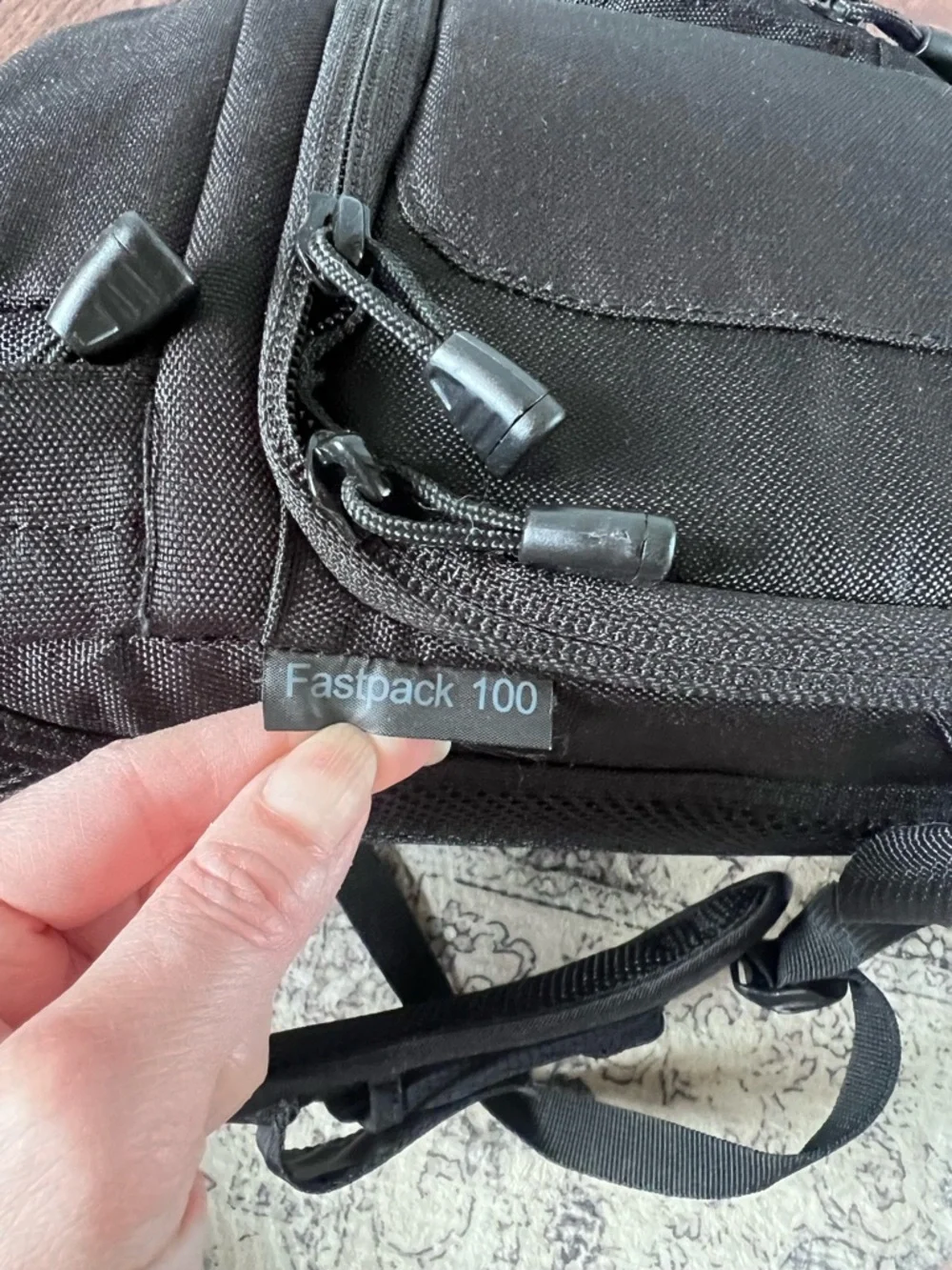 Lowepro Fastpack 100 Black Camera Backpack - Compact Photo & Video Case